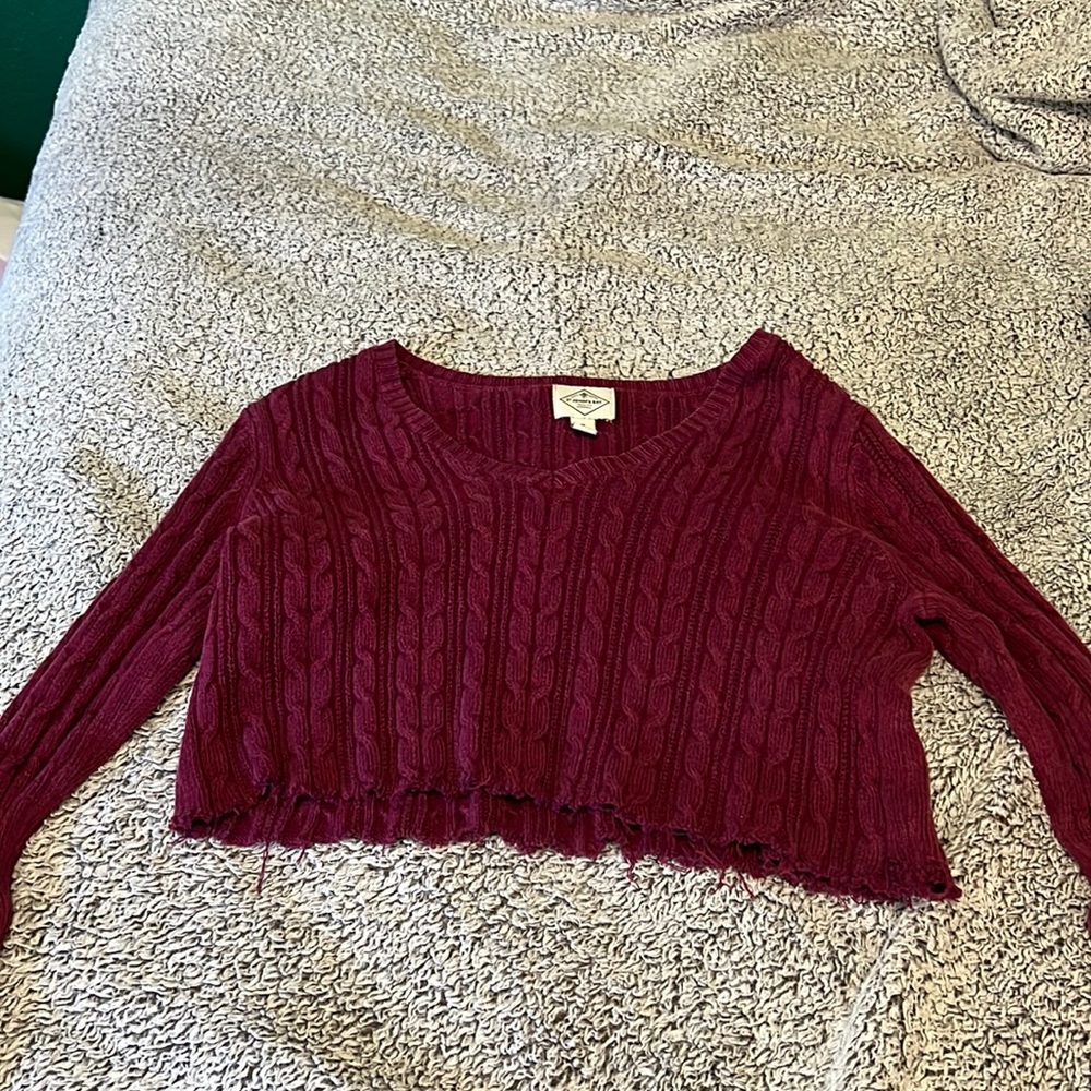 Cropped sweater !